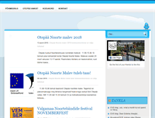 Tablet Screenshot of noortekeskus.otepaa.ee